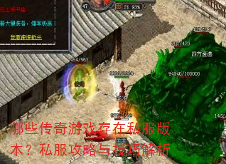 哪些传奇游戏存在私服版本?私服攻略与技巧解析 哪些传奇游戏存在私服版本?私服攻略与技巧解析