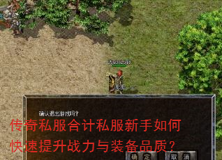 传奇私服合计私服新手如何快速提升战力与装备品质? 传奇私服合计私服新手如何快速提升战力与装备品质?