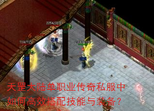 天罡大陆单职业传奇私服中如何高效搭配技能与装备? 天罡大陆单职业传奇私服中如何高效搭配技能与装备?