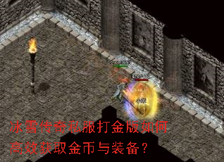 冰雪传奇私服打金版如何高效获取金币与装备? 冰雪传奇私服打金版如何高效获取金币与装备?