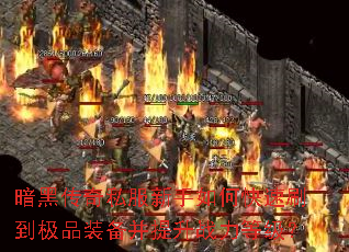 暗黑传奇私服新手如何快速刷到极品装备并提升战力等级? 暗黑传奇私服新手如何快速刷到极品装备并提升战力等级?