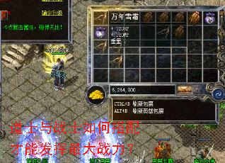 道士与战士如何搭配才能发挥最大战力? 道士与战士如何搭配才能发挥最大战力?