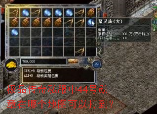 极品传奇私服中44号勋章在哪个地图可以打到? 极品传奇私服中44号勋章在哪个地图可以打到?