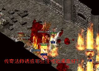 传奇法师诱惑哪些怪物效果最好? 传奇法师诱惑哪些怪物效果最好?