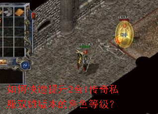 如何快速提升2合1传奇私服双雄版本的角色等级? 如何快速提升2合1传奇私服双雄版本的角色等级?