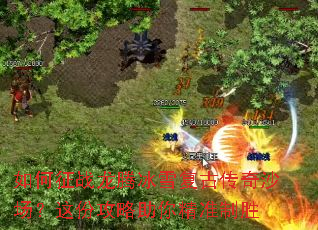 如何征战龙腾冰雪复古传奇沙场?这份攻略助你精准制胜 如何征战龙腾冰雪复古传奇沙场?这份攻略助你精准制胜
