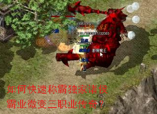 如何快速称霸独家诸侯霸业微变三职业传奇? 如何快速称霸独家诸侯霸业微变三职业传奇?