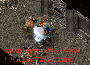 如何击败符文万劫殿不死神王?八只上古凶兽弱点全解析 如何击败符文万劫殿不死神王?八只上古凶兽弱点全解析