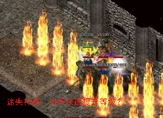 迷失神墓:如何快速提升等级? 迷失神墓:如何快速提升等级?
