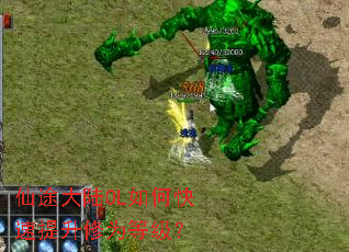仙途大陆OL如何快速提升修为等级? 仙途大陆OL如何快速提升修为等级?