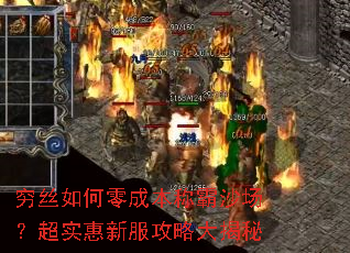 穷丝如何零成本称霸沙场?超实惠新服攻略大揭秘 穷丝如何零成本称霸沙场?超实惠新服攻略大揭秘