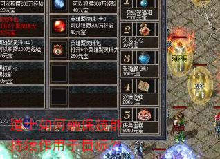 道士如何确保技能持续作用于目标? 道士如何确保技能持续作用于目标?