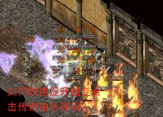 如何快速提升超变合击传奇角色等级? 如何快速提升超变合击传奇角色等级?