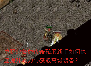单职业公益传奇私服新手如何快速提升战力与获取高级装备? 单职业公益传奇私服新手如何快速提升战力与获取高级装备?