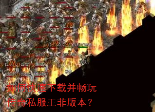 如何快速下载并畅玩传奇私服王菲版本? 如何快速下载并畅玩传奇私服王菲版本?