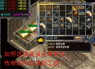 如何选择最适合单职业传奇的挂机辅助工具? 如何选择最适合单职业传奇的挂机辅助工具?