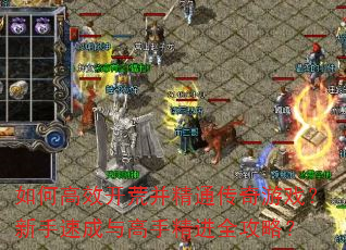 如何高效开荒并精通传奇游戏?新手速成与高手精进全攻略? 如何高效开荒并精通传奇游戏?新手速成与高手精进全攻略?